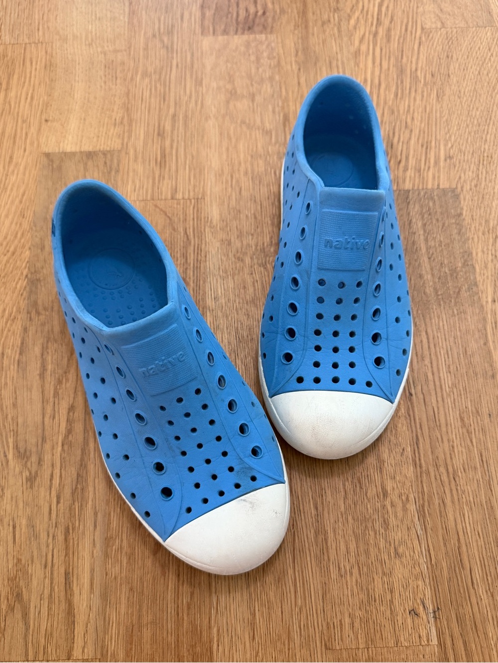 Native CHILD 13 Blue Jefferson Slip On Shoes